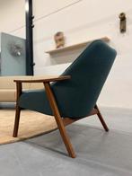 Nieuw Harvink Blazoen Fauteuil Panama stof Design stoel Hout, Huis en Inrichting, Fauteuils, Harvink, Nieuw, Ophalen of Verzenden