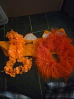 Oranje voetbal accessoires: sjaal, masker, bandana, Ophalen of Verzenden, Zo goed als nieuw, Oranje of Koningsdag, Accessoires