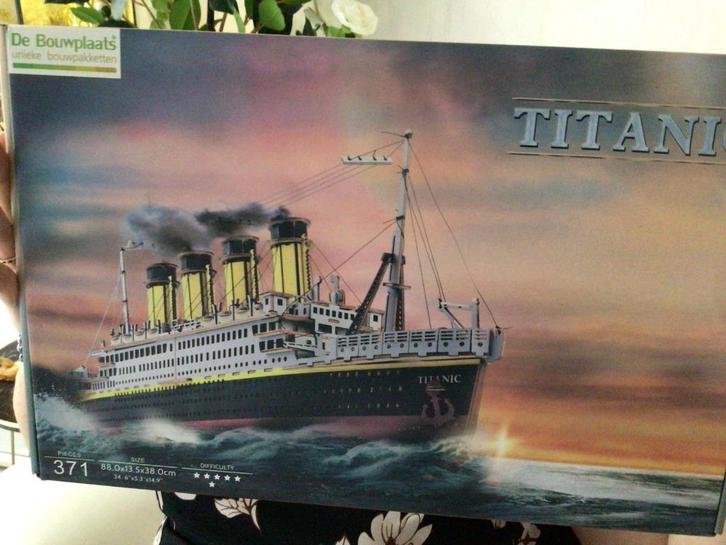 TE koop Titanic Hout., Hobby en Vrije tijd, Modelbouw | Boten en Schepen, Nieuw, Groter dan 1:32, Ophalen of Verzenden