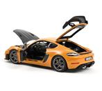 Porsche Cayman GT4 RS Weissach Bruin 2023 1:18 NOREV 187252, Hobby en Vrije tijd, Modelauto's | 1:18, Verzenden, Nieuw, Auto, Norev