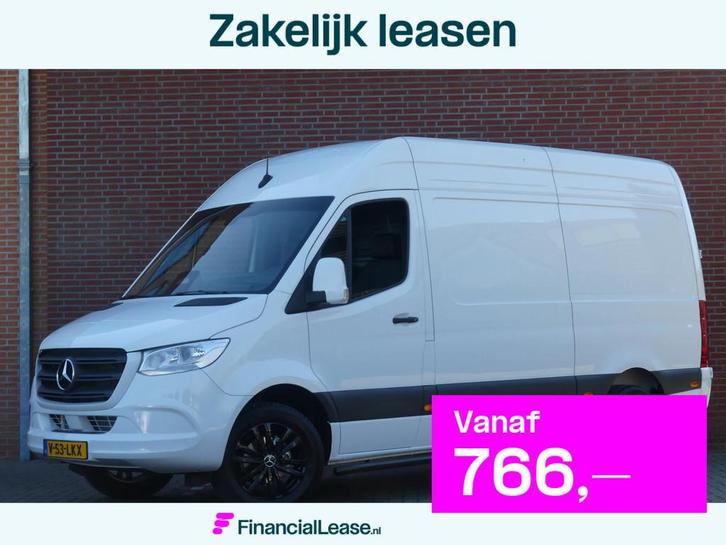 Mercedes-Benz Sprinter 315 CDI L2H2 Leer/Camera/Navigatie/NI, Auto's, Bestelauto's, Bedrijf, Lease, Financial lease, ABS, Achteruitrijcamera