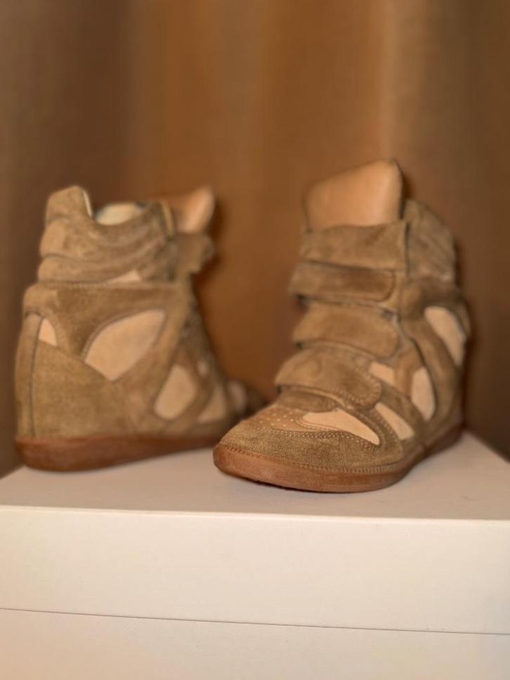 Isabel Marant Groen maat 36, Kleding | Dames, Schoenen, Zo goed als nieuw, Sneakers of Gympen, Groen, Ophalen of Verzenden