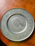 Berendsohn Tinnen Muurplaat Adam en Eva, Antiek en Kunst, Ophalen of Verzenden