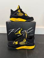 Jordan 4 Yellow Thunder - Maat 42, Kleding | Heren, Schoenen, Verzenden, Zwart, Sneakers of Gympen, Zo goed als nieuw