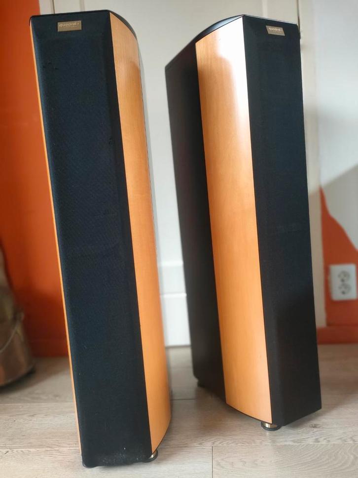Prachtige krachtige high-end speakers van Quadral, Audio, Tv en Foto, Luidsprekers, Zo goed als nieuw, Front, Rear of Stereo speakers