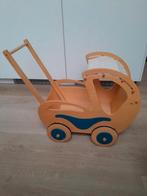 Houten poppenwagen, Ophalen, Gebruikt, Babypop