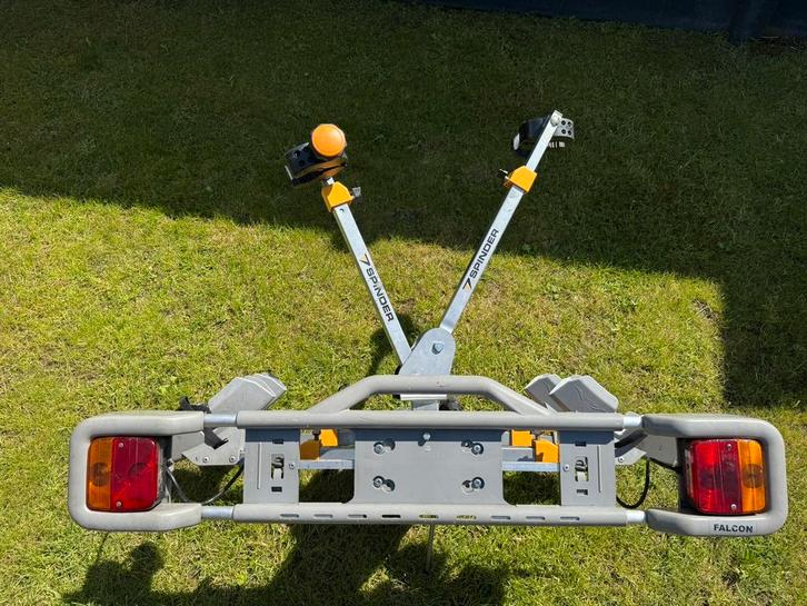 Fietsendrager Spinder Hawk, Auto diversen, Fietsendragers, Zo goed als nieuw, Trekhaakdrager, Ophalen
