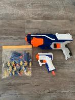 Nerf Pistolen Set - Disruptor & Trio, Ophalen of Verzenden, Gebruikt, Jongen of Meisje
