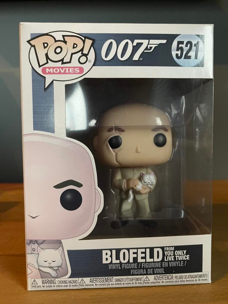Funko Pop! Movies: Blofeld (James Bond 007) #521, Ophalen of Verzenden, Nieuw