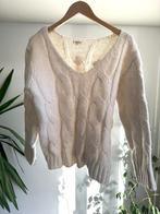 MOOCCI cream kabel trui off-white - M, Verzenden, Wit, MOOCCI, Maat 36 (S)
