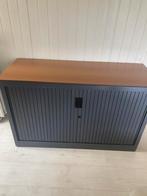 Roldeur kast met noten kleur blad, Ophalen, Gebruikt, 100 tot 150 cm, Minder dan 100 cm