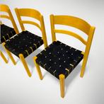 Axel Larsson Balzar Beskow eetkamerstoelen, Hout, Gebruikt, Zwart, Vintage | Scandinavisch design | jaren 80