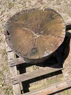 2 brocante boomstammen, Tuin en Terras, Haardhout, Minder dan 3 m³, Ophalen, Stammen