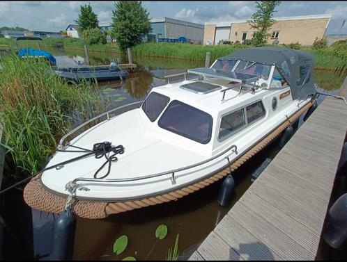Mooie Inter 6.30 kajuitsloep, 9,9pk 4takt Yamaha bb motor., Watersport en Boten, Sloepen, Gebruikt, 3 tot 6 meter, Buitenboordmotor