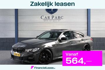 BMW 3-serie 318i M-Sport LED/VIRTUAL/SFEER/PANO/HALF LEDER+S beschikbaar voor biedingen
