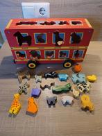 Houten dierenbus van Primi Passi, Kinderen en Baby's, Speelgoed | Houten speelgoed, Ophalen, Gebruikt, Overige typen