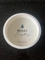 Rivièra Maison Mini Kerst Tray, nieuw., Ophalen of Verzenden, Nieuw, Rond, Hout