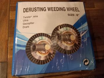 Derusting weeding wheel 8 inch beschikbaar voor biedingen