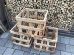Houten decoratie kratten 3 st, Ophalen, Gebruikt, 40 tot 60 cm, 50 tot 75 cm