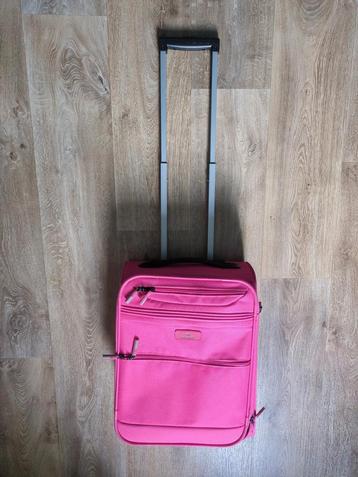 Adventurebags roze koffer 32,5x45x18cm beschikbaar voor biedingen