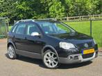 Volkswagen Polo 1.2-12V Cross /Airco/LM-velgen/, Voorwielaandrijving, 1057 kg, 1198 cc, Zwart