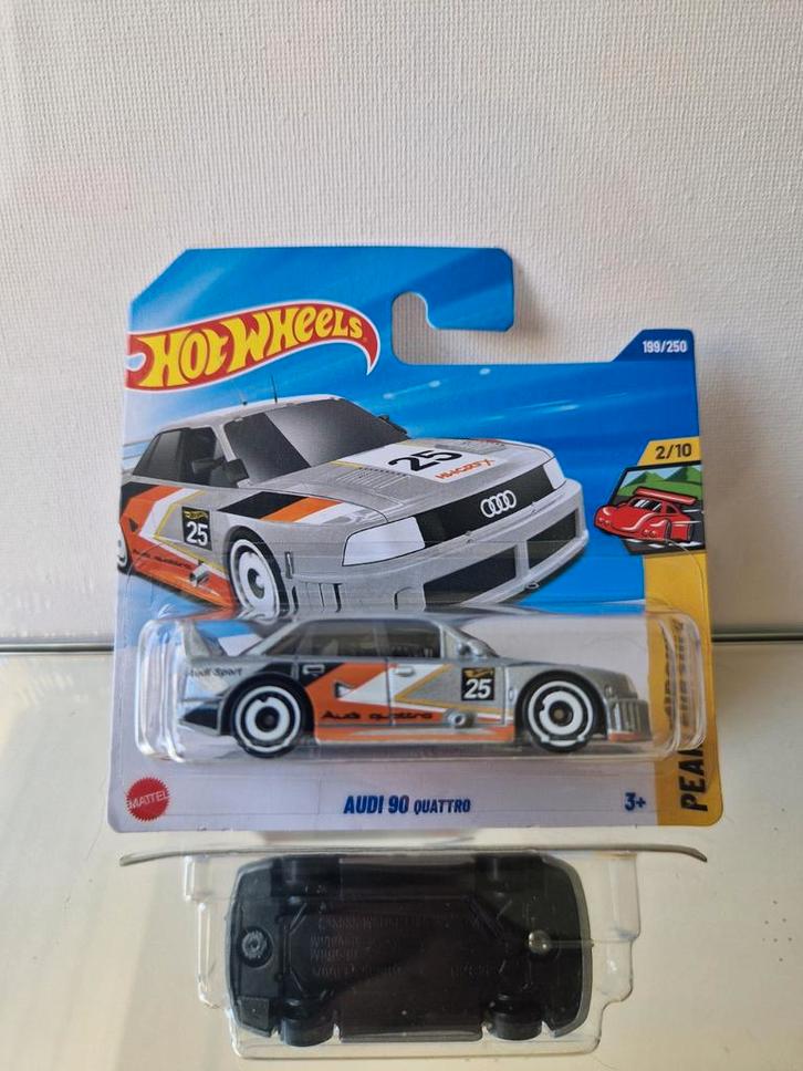 Hot Wheels Audi 90 Quattro, Hobby en Vrije tijd, Modelbouw | Auto's en Voertuigen, Nieuw, Auto, Ophalen of Verzenden