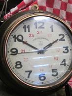 Antieke elektrische wand klok, Antiek en Kunst, Antiek | Klokken, Ophalen of Verzenden