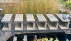18x Betonnen U-element 40x40x50 cm, Tuin en Terras, Tegels en Klinkers, Ophalen, Zo goed als nieuw, Beton, Overige typen