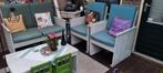 steigerhouten tuinset, Tuin en Terras, Tuinsets en Loungesets, Ophalen of Verzenden, Gebruikt, Steigerhout