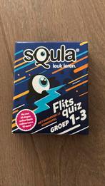 Te koop: squla flitsquiz kaartspel- groep 1-3, Ophalen of Verzenden, Zo goed als nieuw
