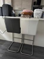 Barkrukken, Ophalen, 60 tot 90 cm, Leer, Zo goed als nieuw