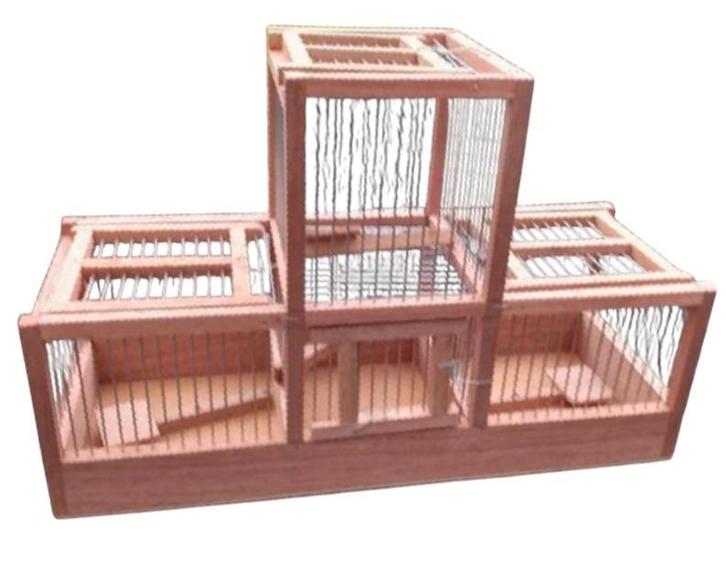 Vangkooien, Dieren en Toebehoren, Vogels | Hokken en Kooien, Nieuw, Overige typen, Hout, Ophalen of Verzenden