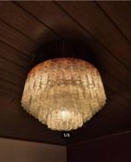 vintage plafonniere Doria designer xxl, Ophalen, Zo goed als nieuw, Glas, Mid-century