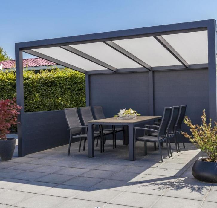 SHOWMODEL VERKOOP Vrijstaande veranda 400x400 € 3175 euro, Tuin en Terras, Overkappingen, Nieuw, Veranda, Ophalen of Verzenden