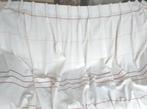 1 Groot wit overgordijn van 248 cm hoog en 270 cm breed, 200 cm of meer, Ophalen of Verzenden, Zo goed als nieuw, 200 cm of meer