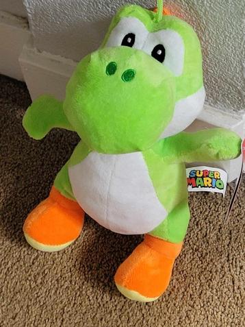 YOSHI KNUFFEL van Super Mario / Nintendo, nieuw met kaartje beschikbaar voor biedingen