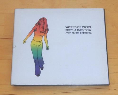 Cds - World of Twist - She's Like a Rainbow - Rolling Stones, Cd's en Dvd's, Cd Singles, Zo goed als nieuw, Pop, Ophalen