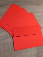rode envelope voor uw zelfgemaakte kaart 114 x 162, Ophalen of Verzenden, Nieuw, Overige thema's, Overige typen