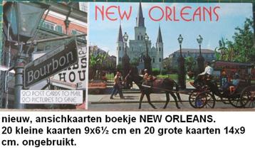 NEW ORLEANS, boekje met 2 x 20 fotokaarten beschikbaar voor biedingen