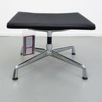 1x Vitra Eames EA 125 Hocker Zwart Hopsak - Chroom, Huis en Inrichting, Niet ingevuld, Zo goed als nieuw, Metaal, 50 tot 75 cm