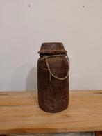 Nepalese pot, Huis en Inrichting, Woonaccessoires | Vazen, Ophalen of Verzenden, Overige kleuren, Minder dan 50 cm