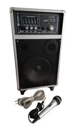SkyTec ST080 Mobiele geluidsinstallatie & MP3 speler en Mic, Audio, Verzenden, Zo goed als nieuw, Nederland