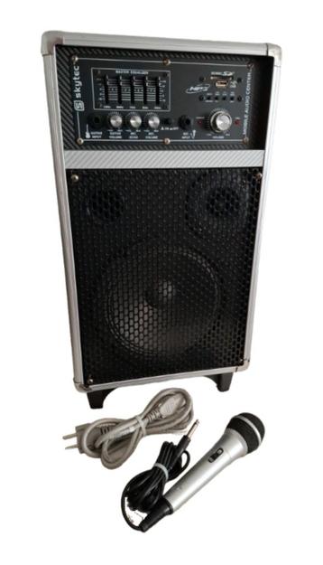 SkyTec ST080 Mobiele geluidsinstallatie & MP3 speler en Mic beschikbaar voor biedingen