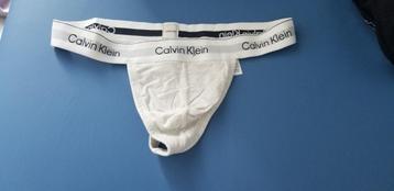 Icon cotton stretch CK thong (grey/snow heather) beschikbaar voor biedingen