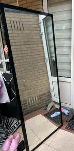 Zwarte spiegel, Huis en Inrichting, Woonaccessoires | Kamerschermen, Ophalen, Zo goed als nieuw