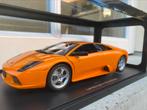1:18 Lamborghini Murcielago 6.2L V12 Oranje Autoart / JJTOP, Hobby en Vrije tijd, Modelauto's | 1:18, Ophalen of Verzenden, Zo goed als nieuw