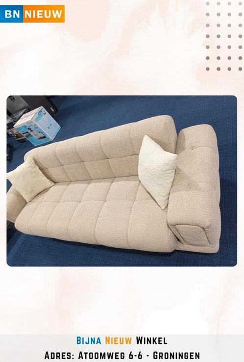 Bank - Couch - Beige - NIEUW, Huis en Inrichting, Slaapkamer | Slaapbanken, Nieuw, 200 cm, Tweepersoons, Beige, Ophalen of Verzenden