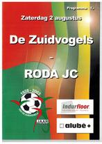 programmaboekje Zuidvogels - Roda JC, 2 augustus 2003, Ophalen of Verzenden, Zo goed als nieuw, Roda JC, Boek of Tijdschrift