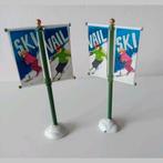 Lemax ski banner, Lemax figuur Kerstdorp, Ophalen of Verzenden