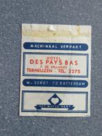 Terneuzen, hotel Des Pays Bas, Nederland, Verzenden